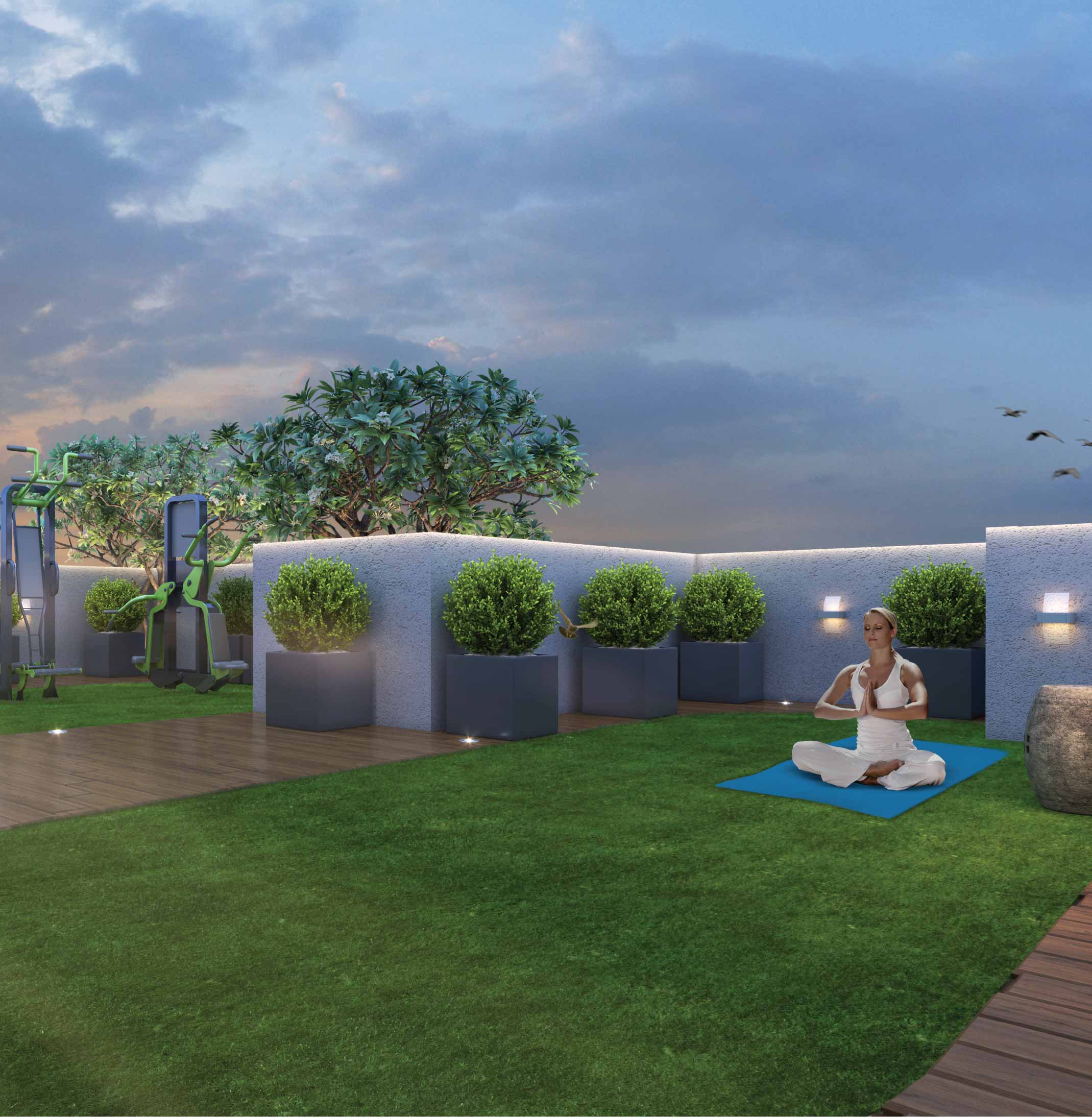 Rooftop Wellness Deck
